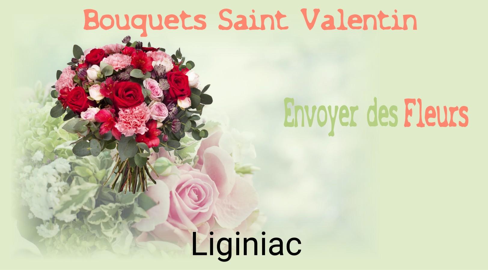 Roses de Saint-Valentin livrées à Liginiac